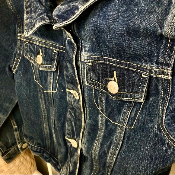 GYMBOREE Jacket Dark wash denim jacket - Picture 4 of 5